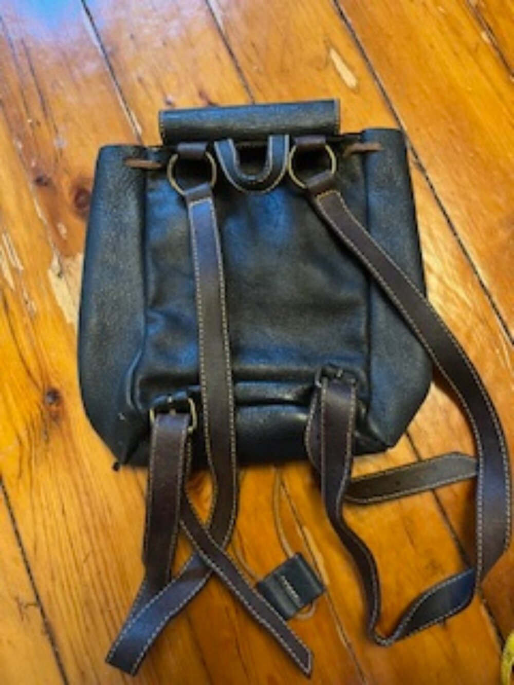 Leather Backpack - Picture 3 of 5